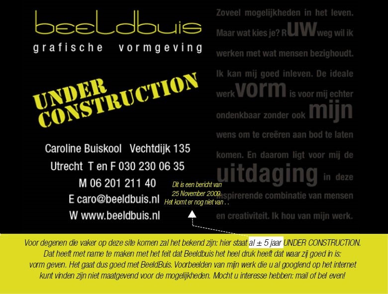 Caroline Buiskool, BeeldBuis grafische vormgeving Utrecht